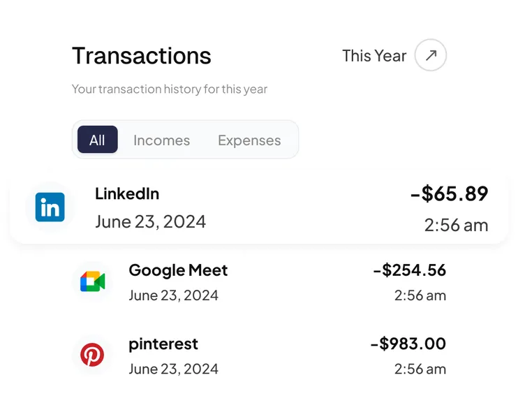 Finzo catégorise automatiquement vos transactions